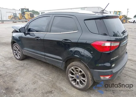 2018 Ford Ecosport Titanium from USA, damaged, VIN MAJ6P1WLXJC214514